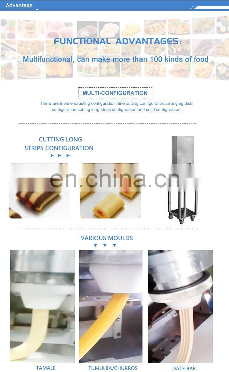 High Efficiency  Full Automatic Tamales Encrusting Making Machine