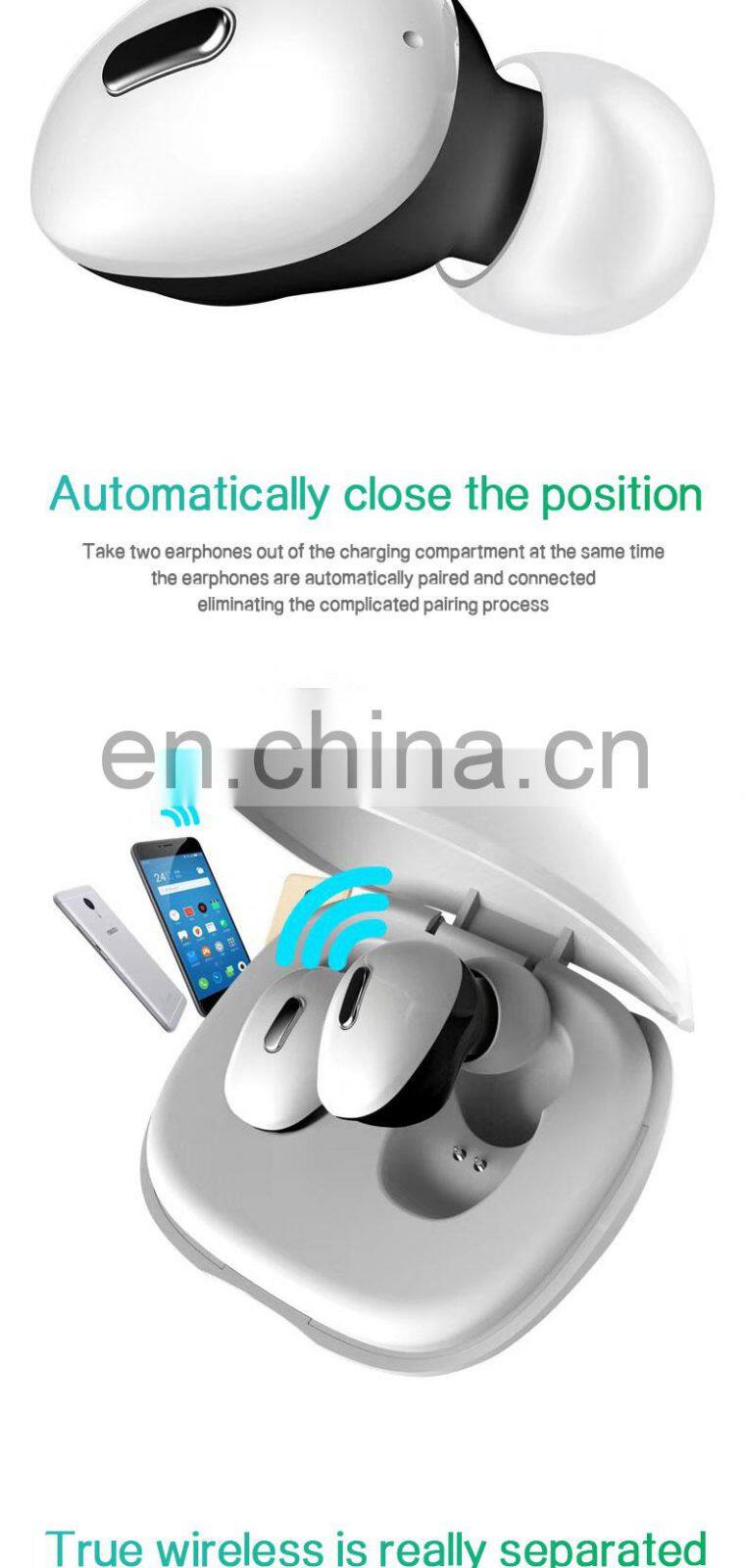 Headphones Popular Products 2020 Free Shipping For Apple Samsung Wireless Earbuds Bluetooth Headset Factory Wholesale earphone