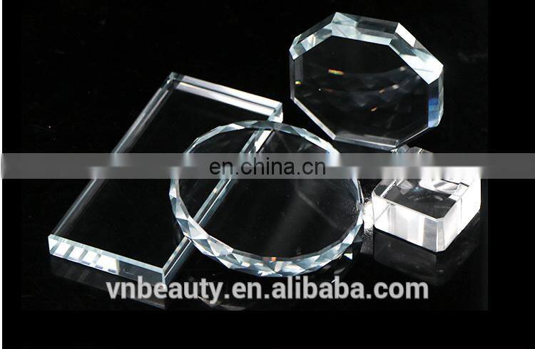 Nail Glass Palette Pallet New Eyelash Extension Glue Board Cosmetics Makeup Tool