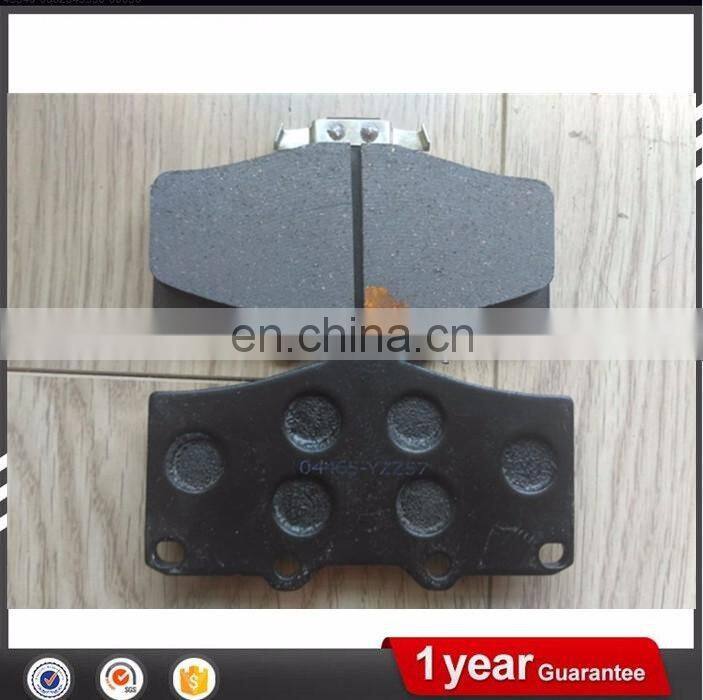 High quality factory supply car auto parts custom auto brake pad friction coefficient