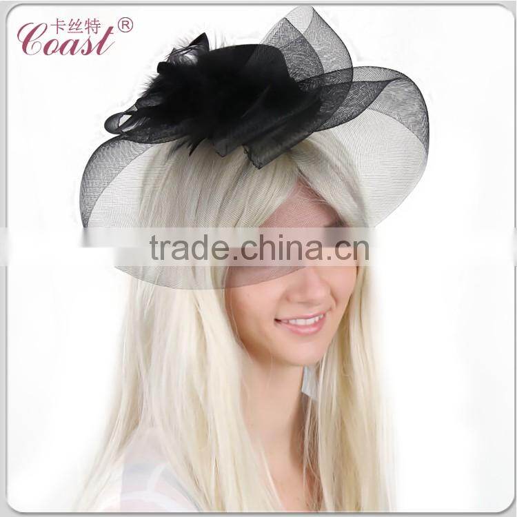 Black novelty wholesale mini hard top hat for girls