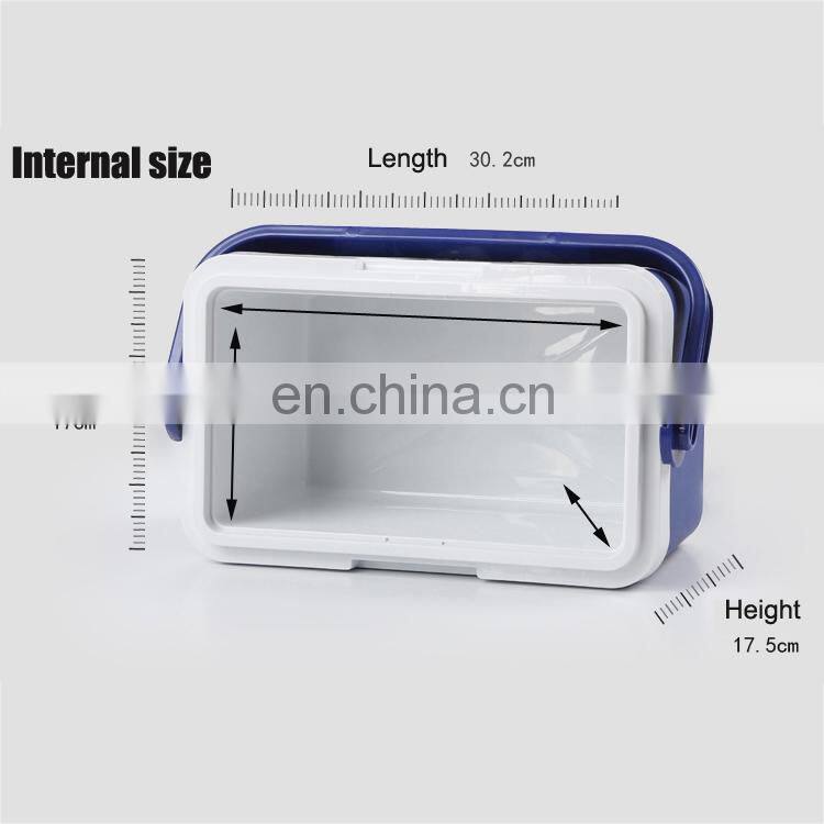 Gint 12L Insulated beer drink water food golf cart PP cooler box home use custom logo portable handle cooler box