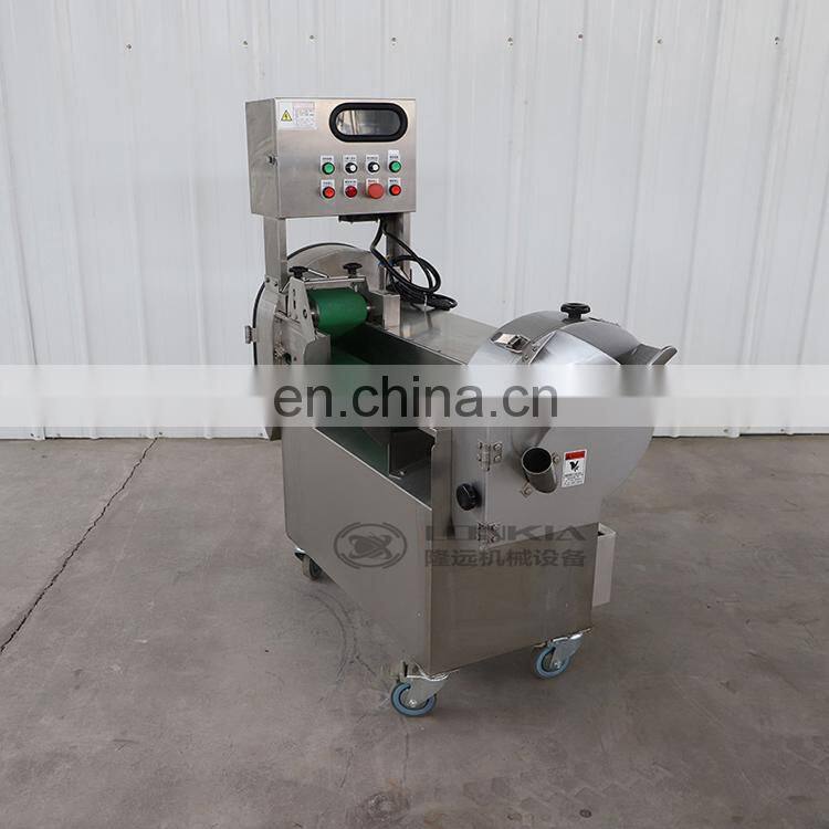 Stainless steel multi-function vegetable cutter /Automatic potato onion cutting machine / lettuce cutter