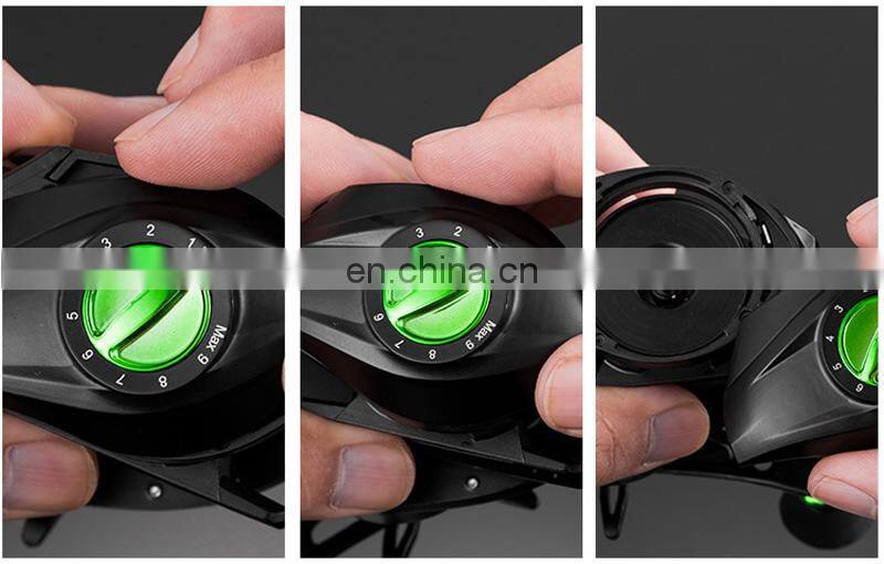 Ultra Smooth 6kg Carbon Fiber Drag 4+1BB Rubber Handle Knobs Fish line Wheel Bait Cast Bait Casting reels
