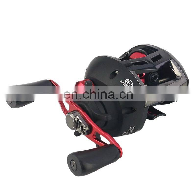 Star spanner handle trolling bait ice casting fishing reel