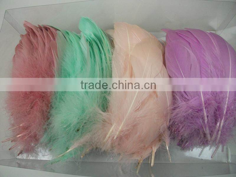 12-13"/30-35cm length Peacock Sword Feather Natural Green For Hats/Costume/Crafts