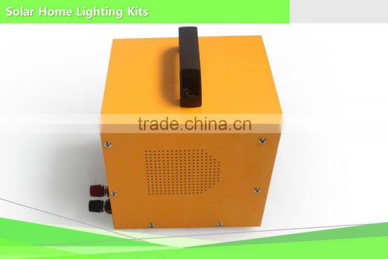USB Function Bright solar poly crystalline silicon long life home solar kit