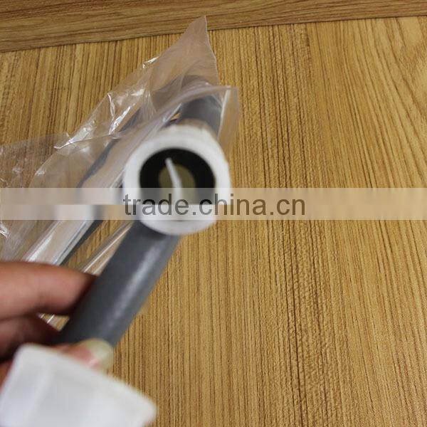 grey washing machine inlet hose