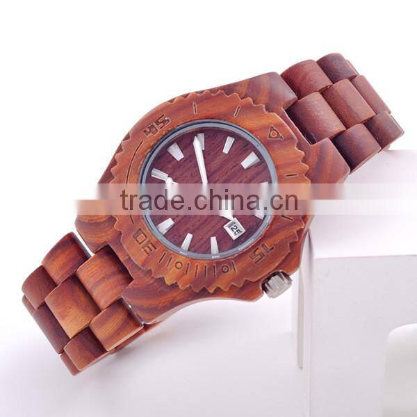 2015 Fashion Brand Wooden Sports Watch alibaba express