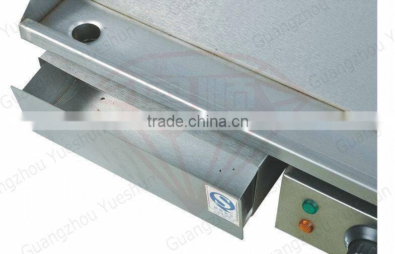 China factory manufacturing commercial electric half griddle and half grill
