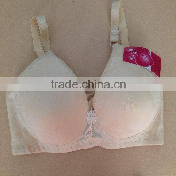 0.93USD USD 36-42C Cup High Quality Adjustable Fashional Ladies Sexy Bra Without Rim Inside, Push Up Bra (gdwx177)