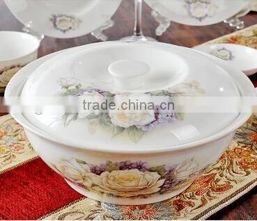 56 pcs attractive and durable in quality dinnerware plate