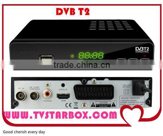 newest dvb t2 ali3821 chip dvb t2 tuner tv box