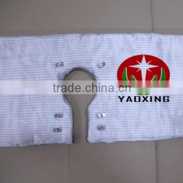 fire retardant cover with ceramic fiber and glass fiber ceramic fiber blanket with installing alumina silicate ceramic fiber bla