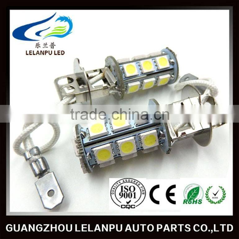 Factory price Wholesale H3 5050 18smd car led fog lamp headlight auto led light