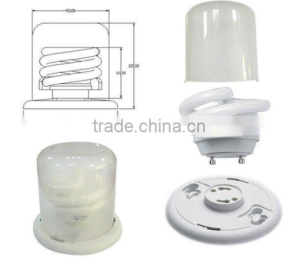 GU24 electronic cabinet Lights UL 13W rubber lampholder