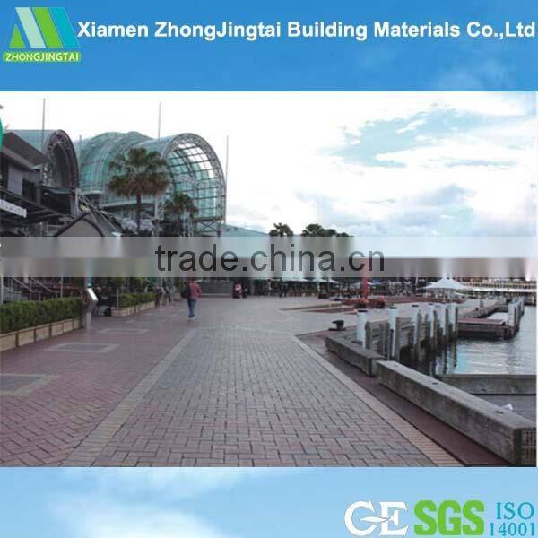 Competitive price green flooring materials water permeable ceramic public toilet tile