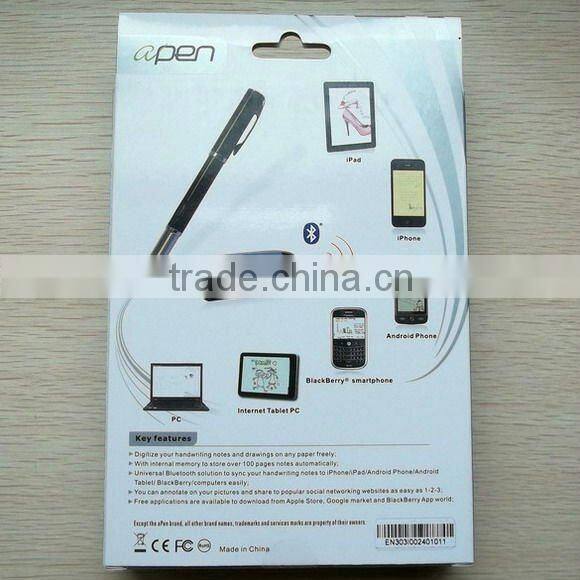 Promotional!! digital signature pen,Inote mobile taker electronic signature pen GXN-403BT