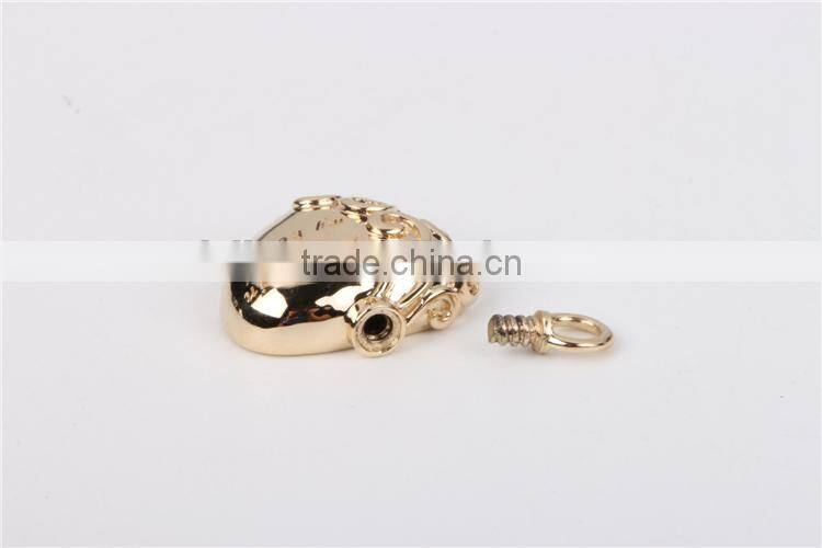fashion hollow heart pendant 14k gold jewelry christmas best gift
