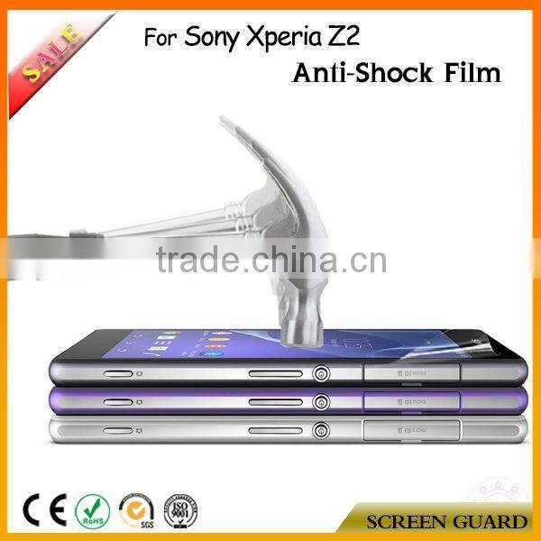New Arrival!! Anti-shatter PMMA Anti-shock Screen Protector For Sony Xperia Z2