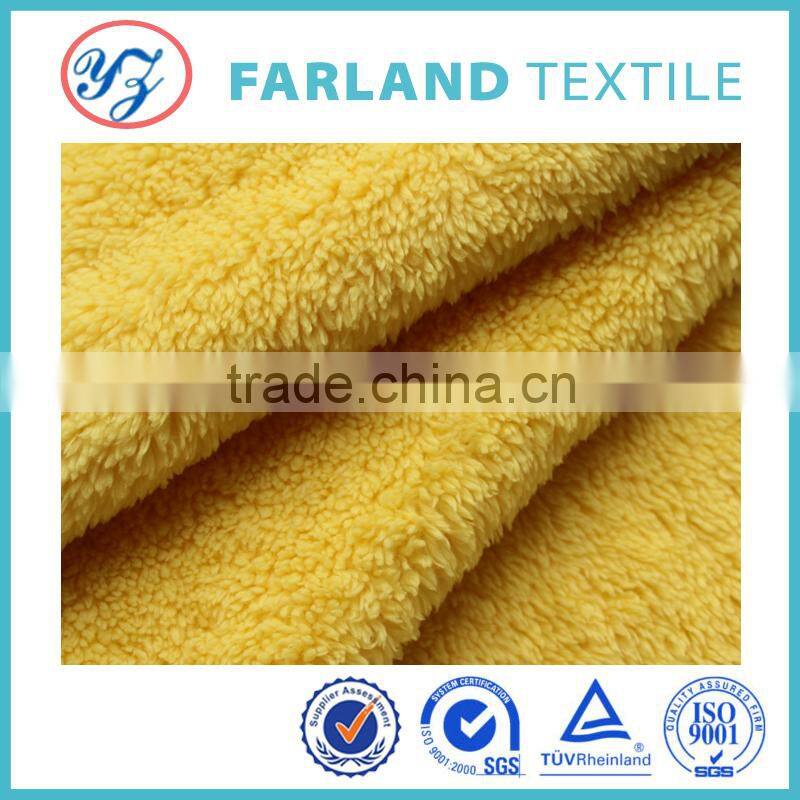 fake Wool fabric for brand shoes fabric ugg boots lining