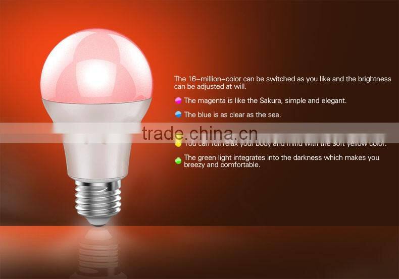 Hot new led bulb wifi type, 7W WiFi mini LED light bulbs