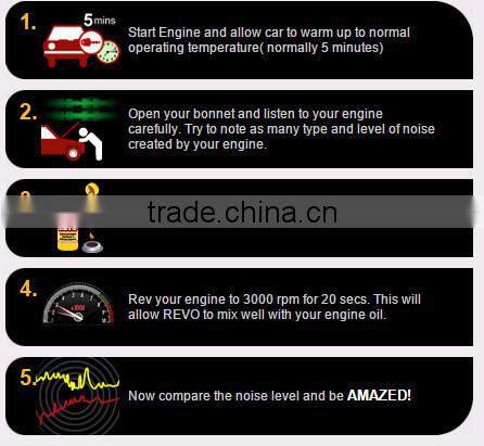 Increase Your Engine Horsepower with Revo Friction Reducer and Engine oil additive