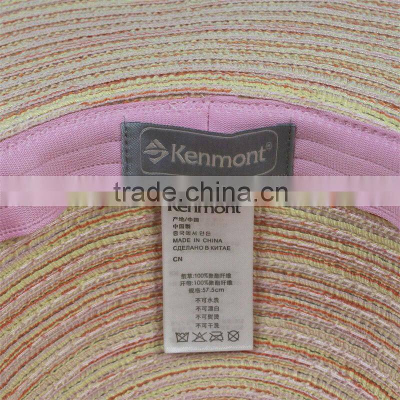 wholesale alibaba colorful straw lady hat for summer