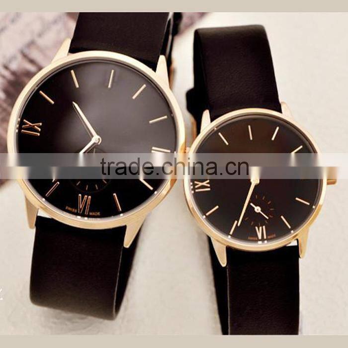 Best selling 2015 best couples japan movt factory watches in guangzhou