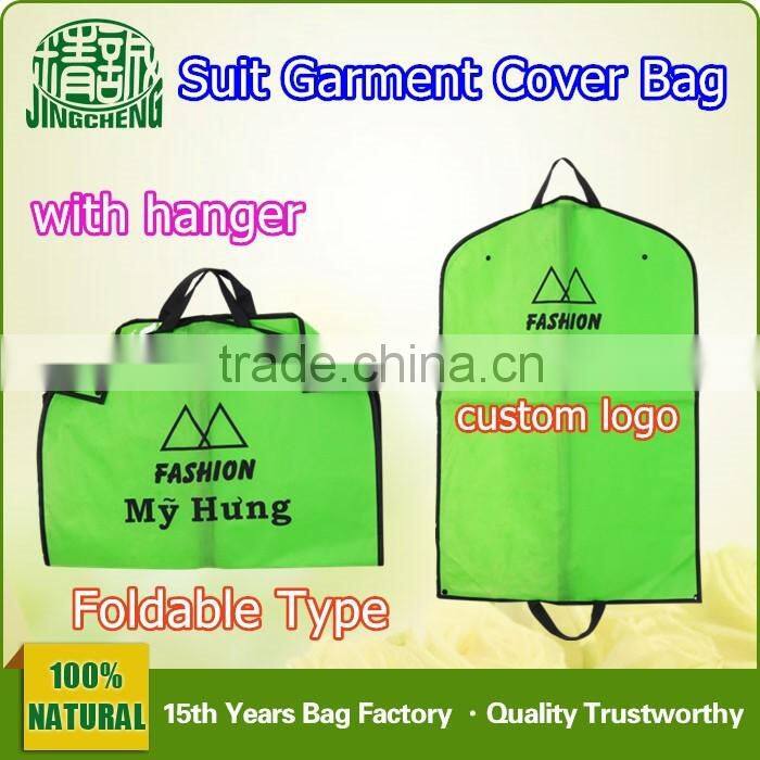 PVC Non Woven Material Hanger Garment Bag