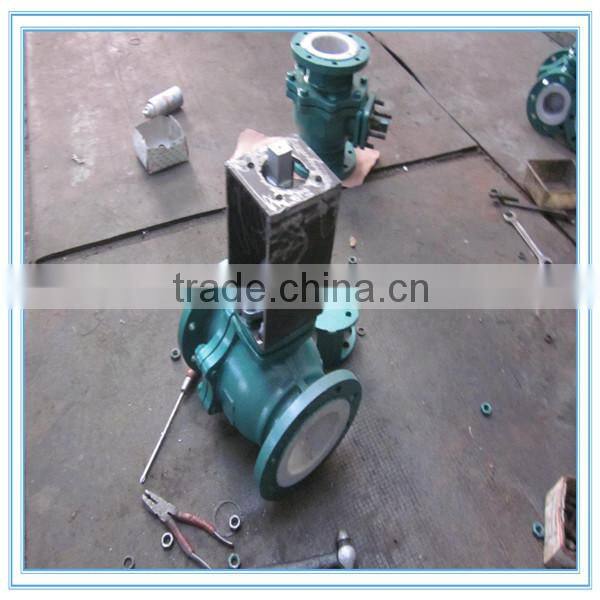 Pneuamtic Flange Ball Valve With Pneumatic Actuator