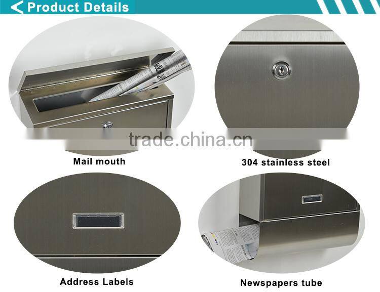 China Market Wall Mounted Odm&Oem Handmade Mailboxes