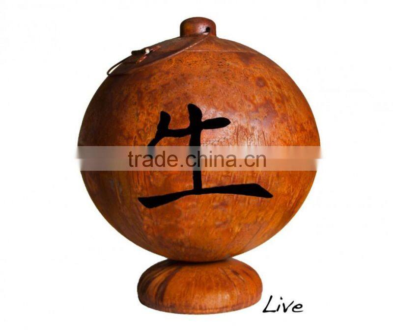 Metal Sphere Fire Pit Ball