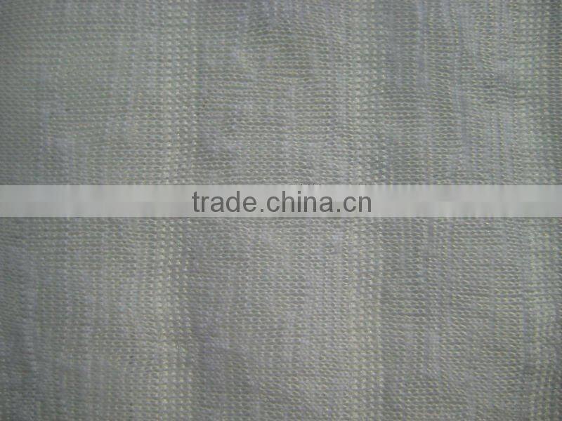 poly china slub fabric
