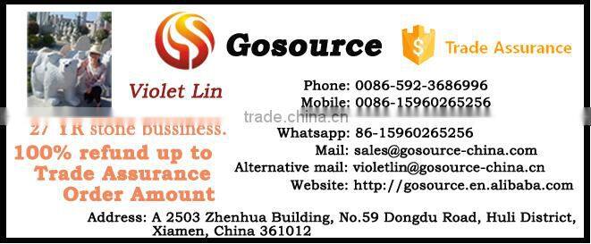 dark granite stone fountain garden