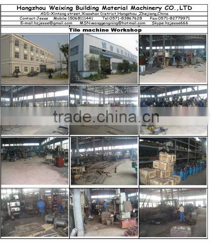 cement floor tile production line