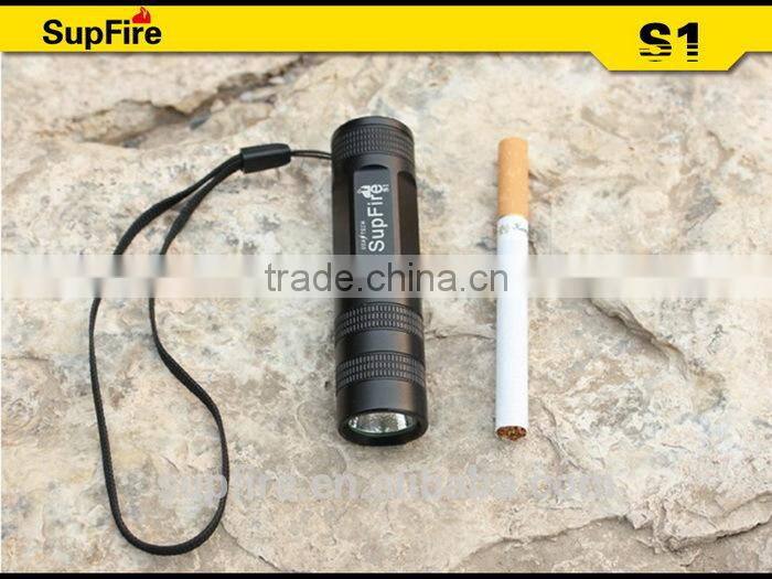 2015 Mini led torch flashlight with 16340 battery