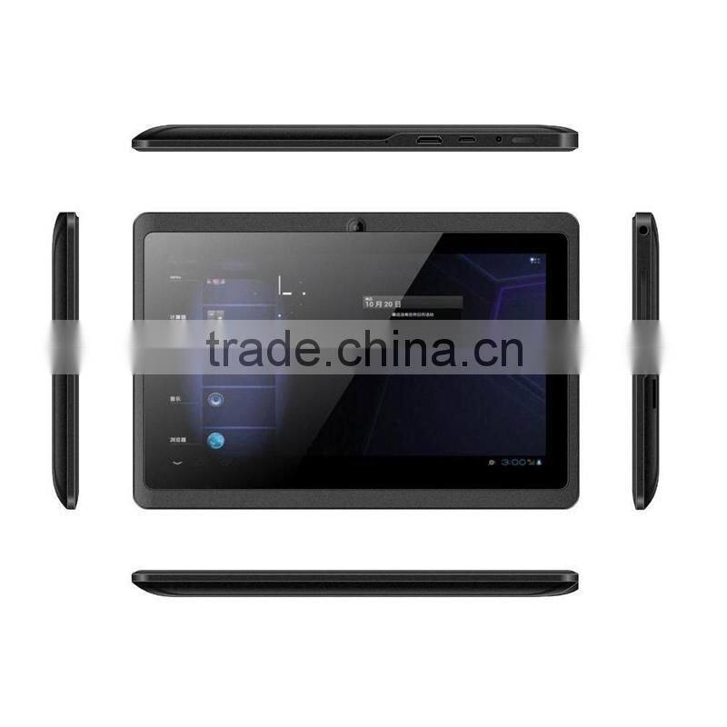 White With GPS WIFI Bluetooth Phone For Android 4.4 Core 7 inch Tablet PC