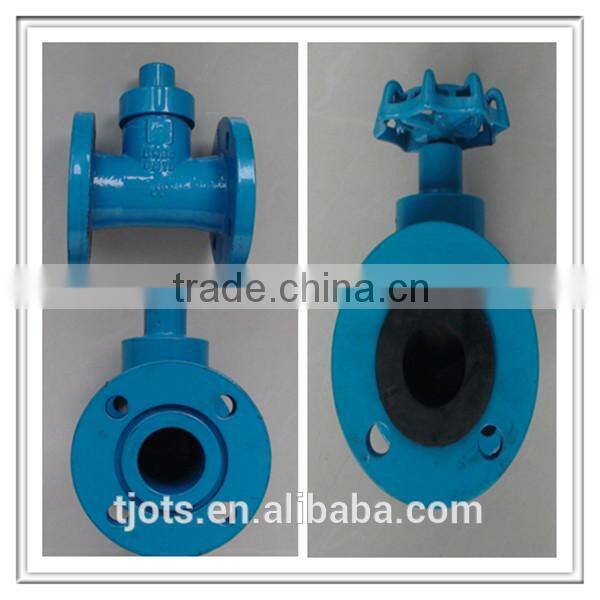 GV-DS009 API/DINflange end DN50-300mm Ductile iron diaphragm valve