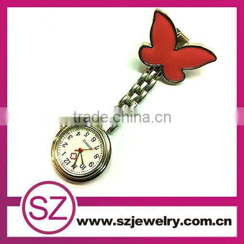 new style cute blue nurse pin watch for sale