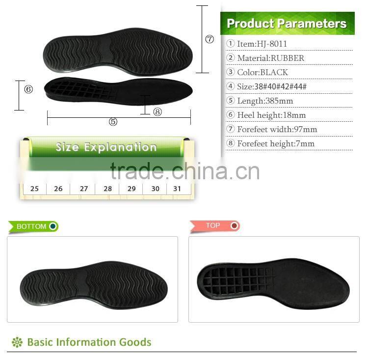 Black color flexible casual shoes rubber outsoles