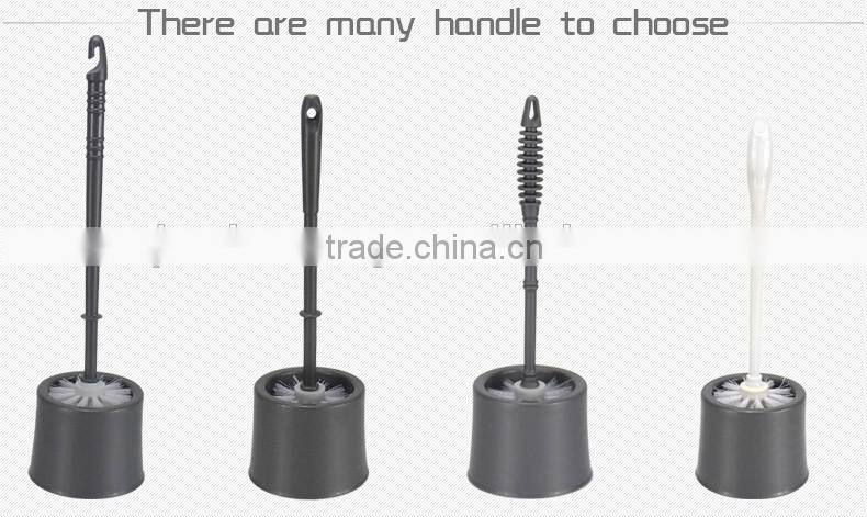 black plastic eco-friendly toilet brush