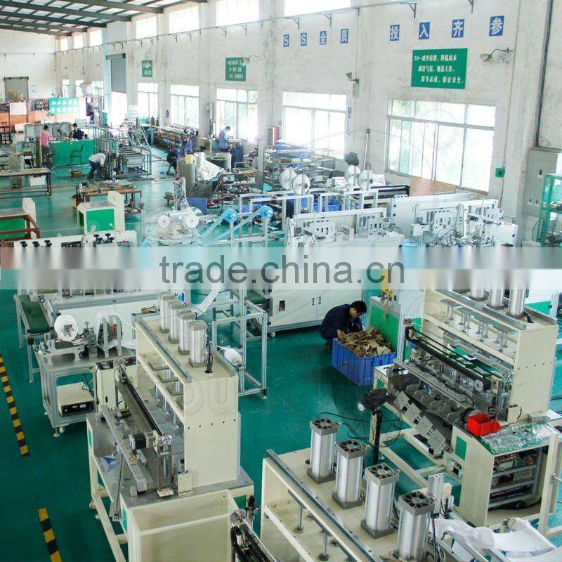Disposable Non woven duck mouth mask machine