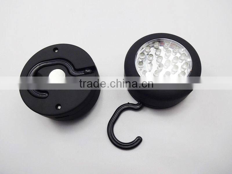 GS-4010 abs 24 led megnetic work light flashlight with hook