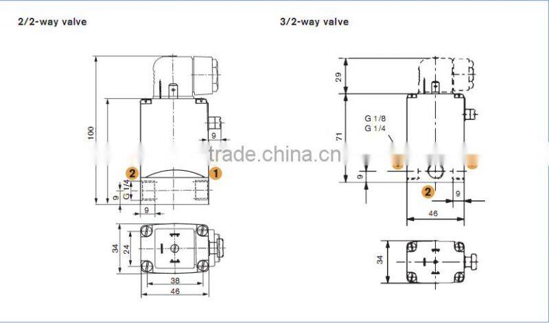 Compressor replacement parts OEM BEST unloading soleniod valve