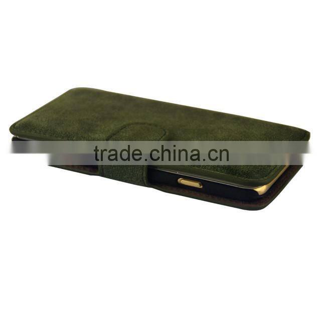 Suede Flip Leather Case,Book Leather Case For HTC ONE M8