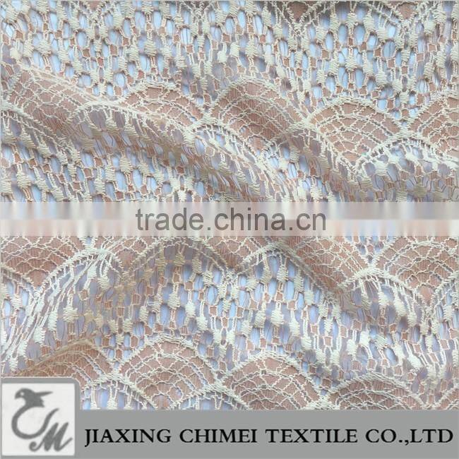 two tone color jacquard lace