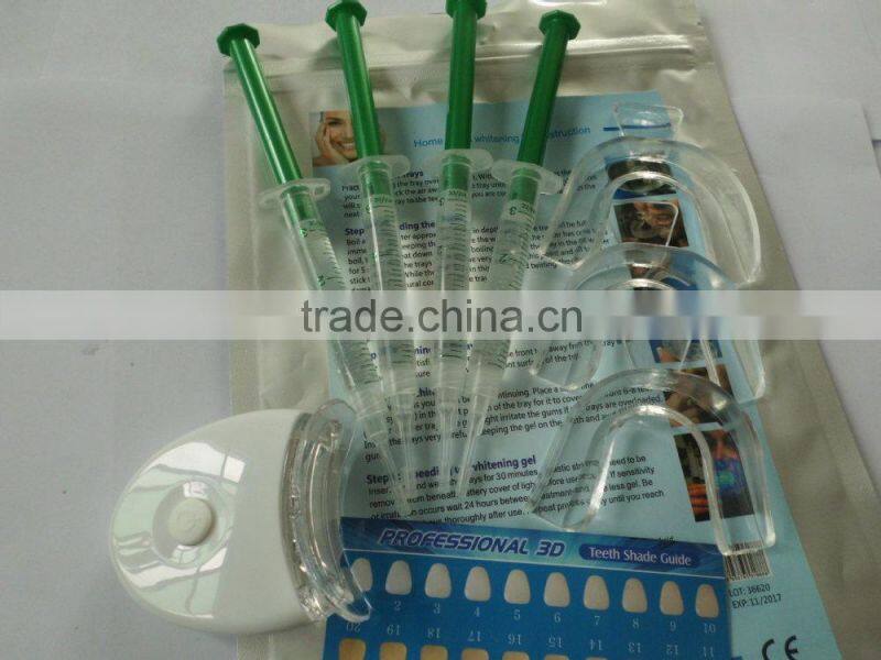 Professional dental whitening kits, non peroxide kit for salon use/home use
