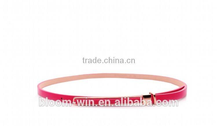 Latest fashion belt lady belt PU belt for women