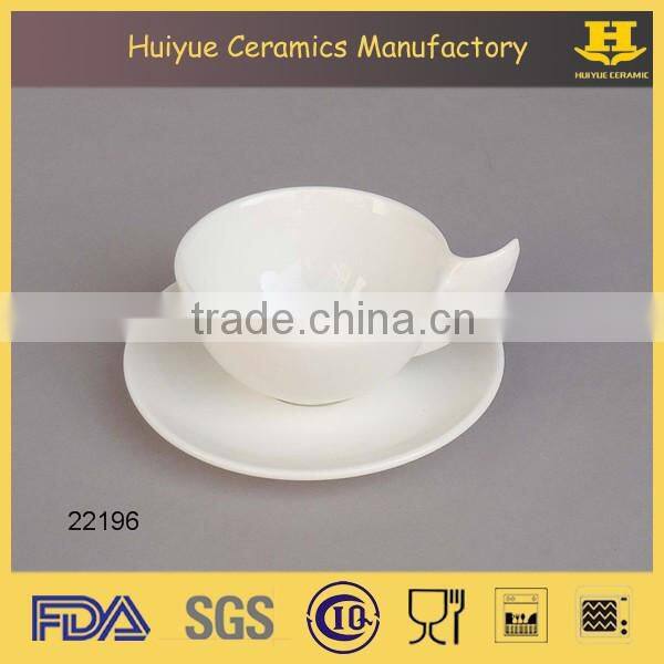 Ceramic tea cup and saucer, coffee cup sets, dessert cup